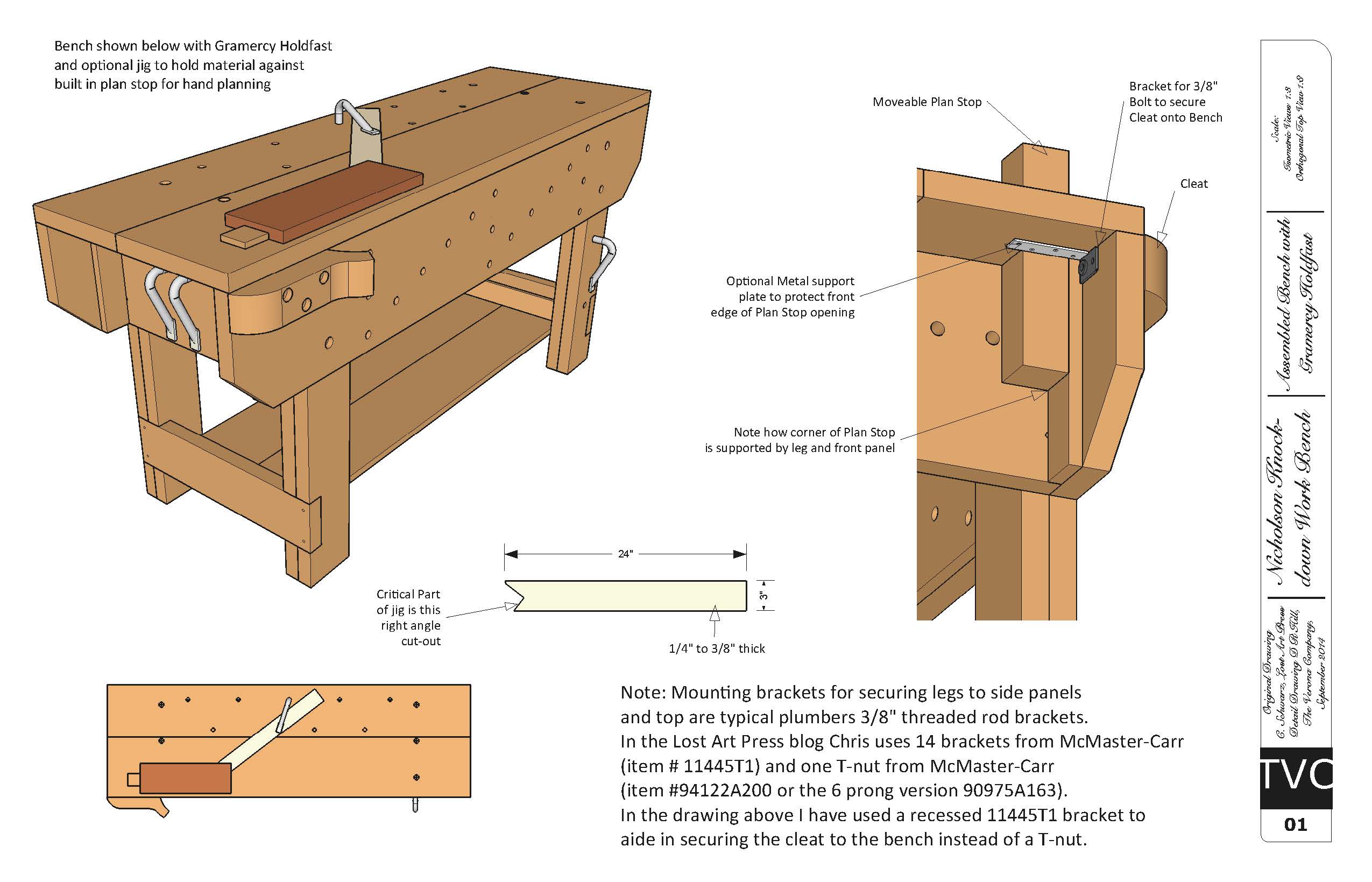 Easy Workbench Plans  Work Table DIY Plans