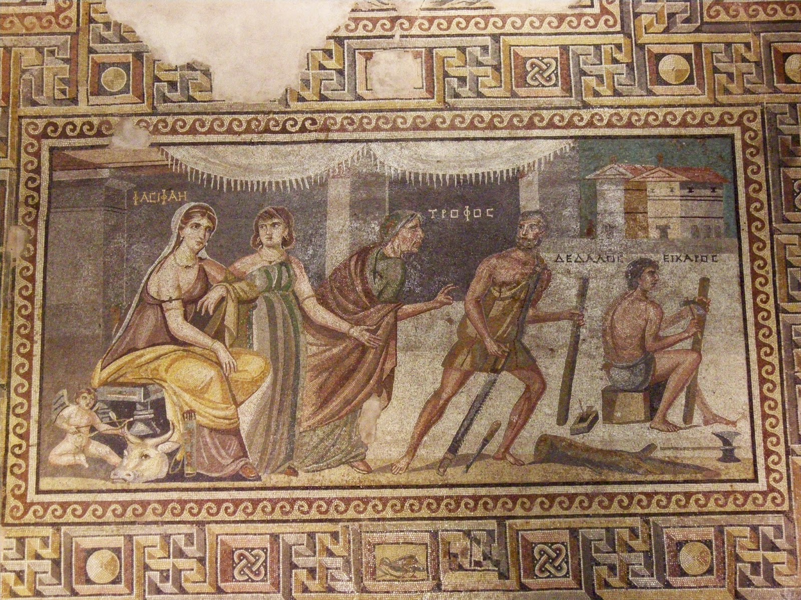 Zeugma Pasiphae Daedalus Mosaic Full