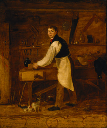 Thomas Rodgers, Carpenter, 1830 by William Jones of Chester.