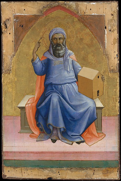 Noah by Lorenzo Monaco, 1408-10, Met Museum.