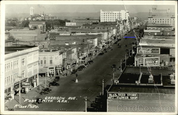 Aerial View - Garrison Ave. Fort Smith, AR