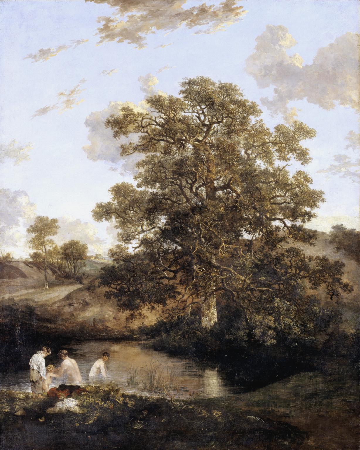 The Poringland Oak c.1818-20 by John Crome 1768-1821