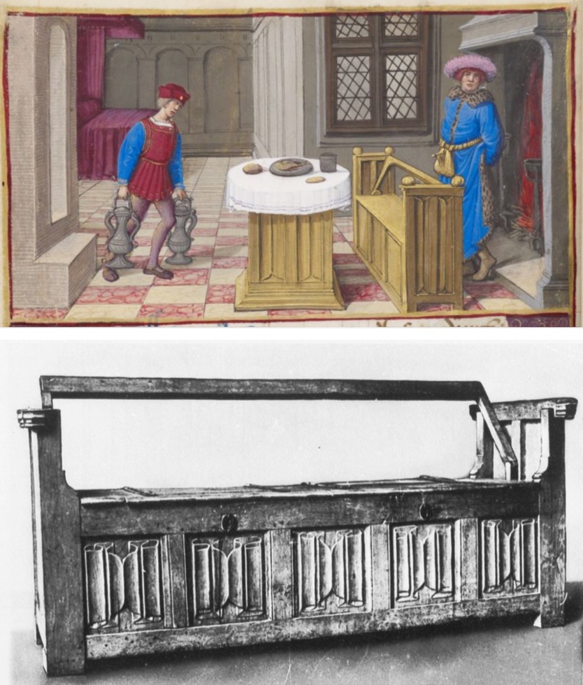 Tacuinum Medievale: Un banco da falegname del XIV secolo / A14th century  carpenter's workbench