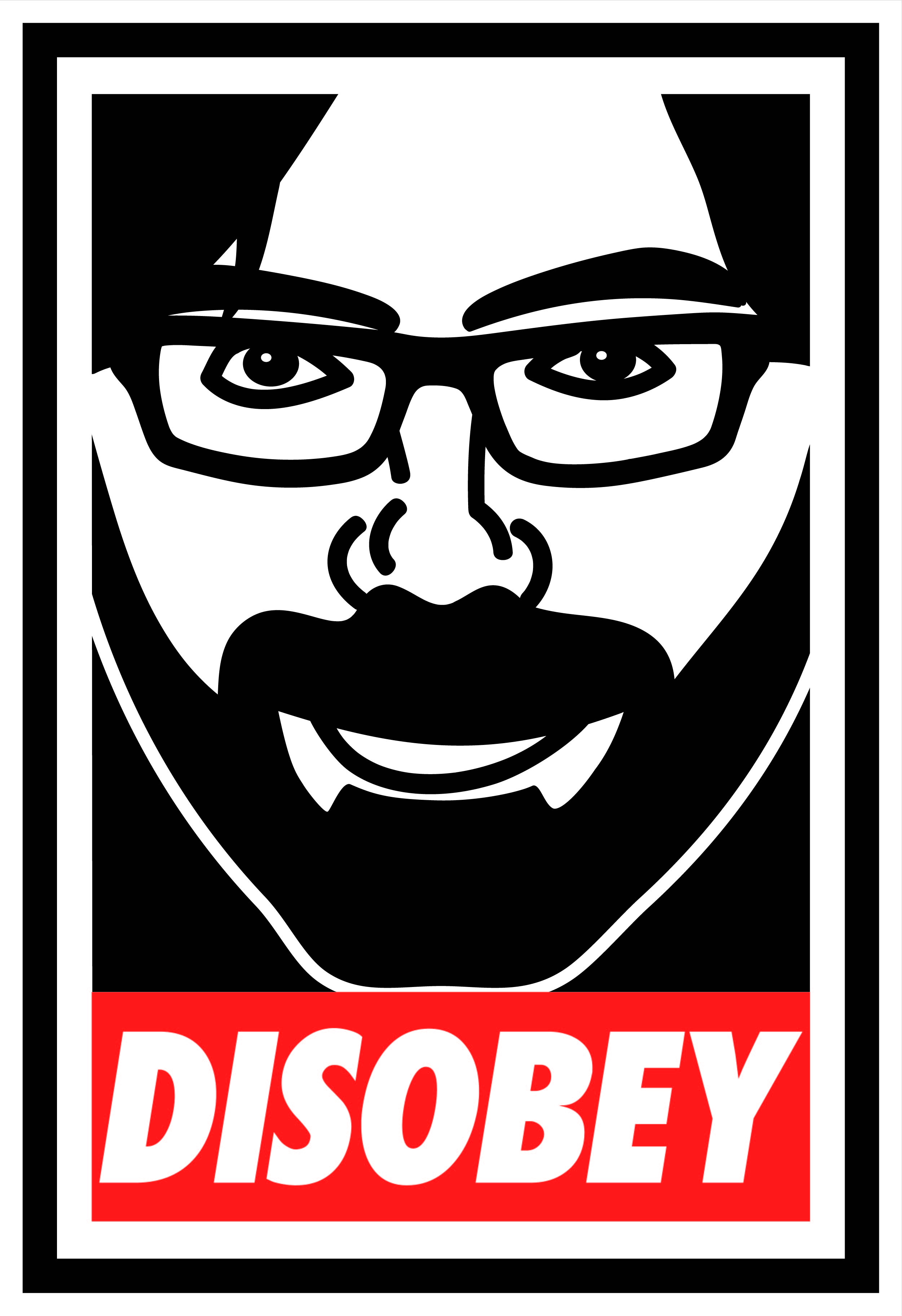 DISOBEY-Sticker