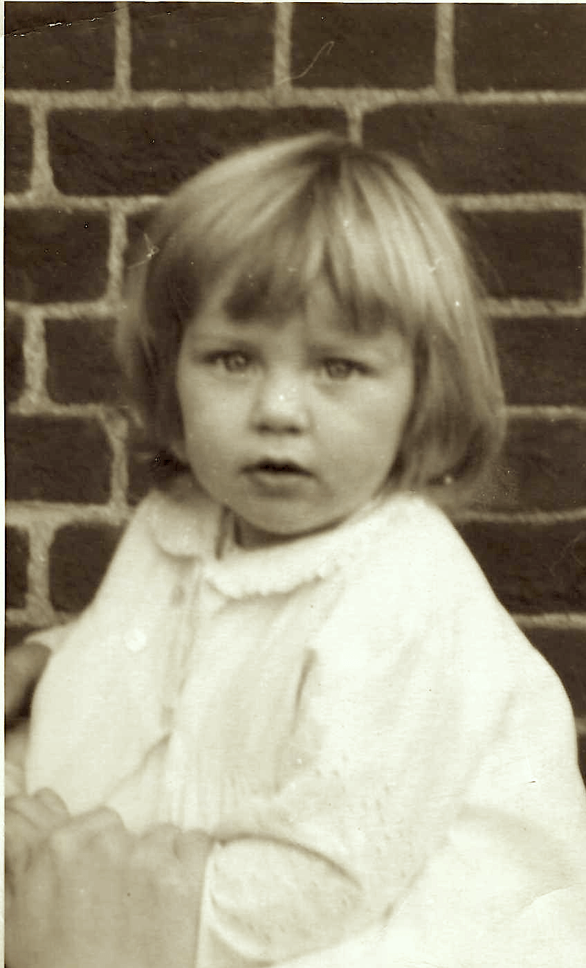 Kate as a baby