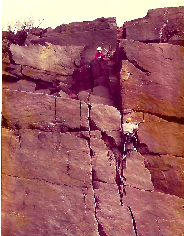 Kate Rock Climbin